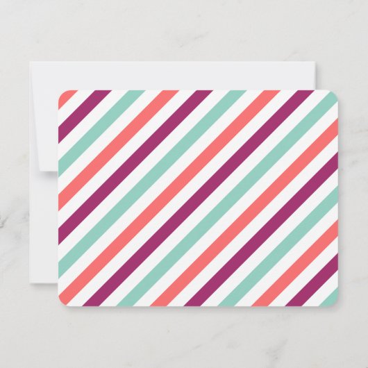 Cartes à notes plates pour Monogramme de Bung mode (Dos)