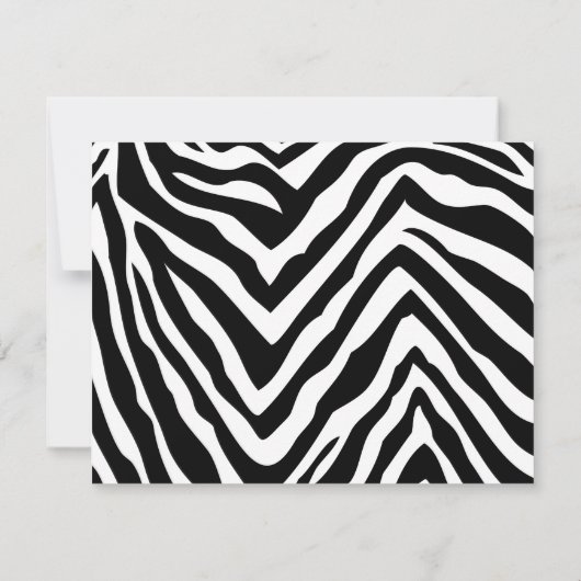 Cartes à notes plats en noir et rose chaud (Dos)