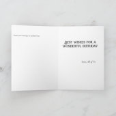 Cartes à notes pliées violettes et jaunes (Intérieur)