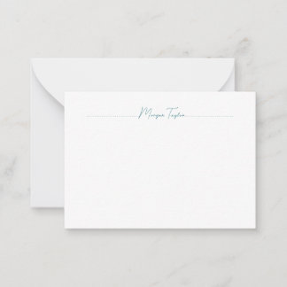 Cartes à notes simples et simples