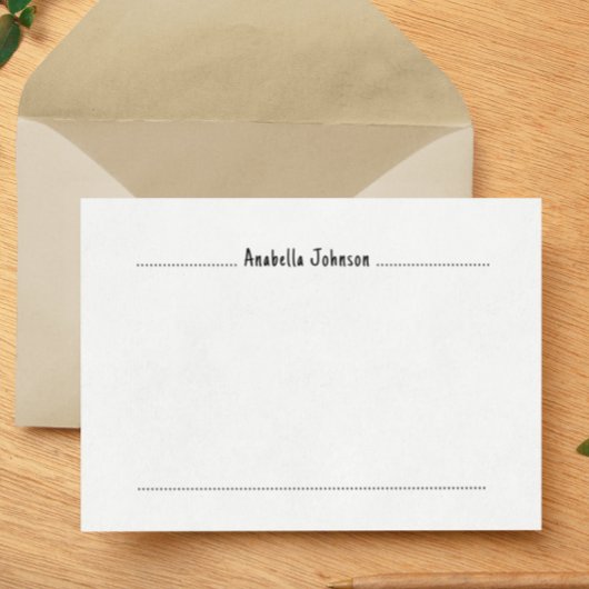 Cartes à notes simples et simples