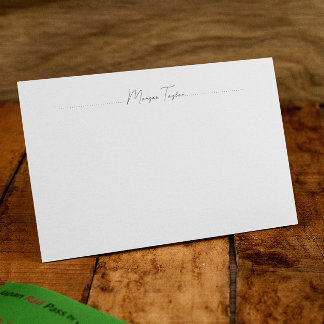 Cartes à notes simples et simples