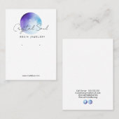 Cartes à oreilles à thème Lune (Devant / Derrière)