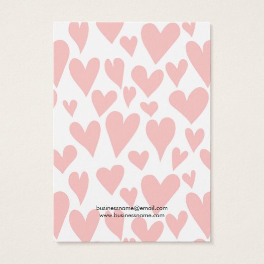 Cartes à oreilles Arrière - plans blanches (Dos)