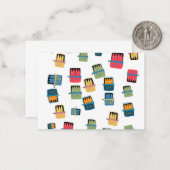 Cartes à poissons en étain (Devant/Arrière en situation)