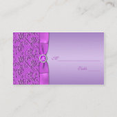 Cartes à puce lavande et pourpre (Dos)