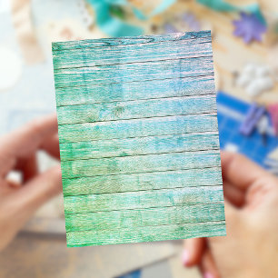 Cartes à rebut bleu Vacances