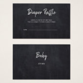 Cartes à roulettes de Baby shower de calque rustiq (Devant & derrière)