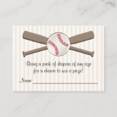 Cartes à roulettes de baseball Crossing Bats (Dos)