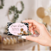 Cartes à roulettes de la chauve-fille