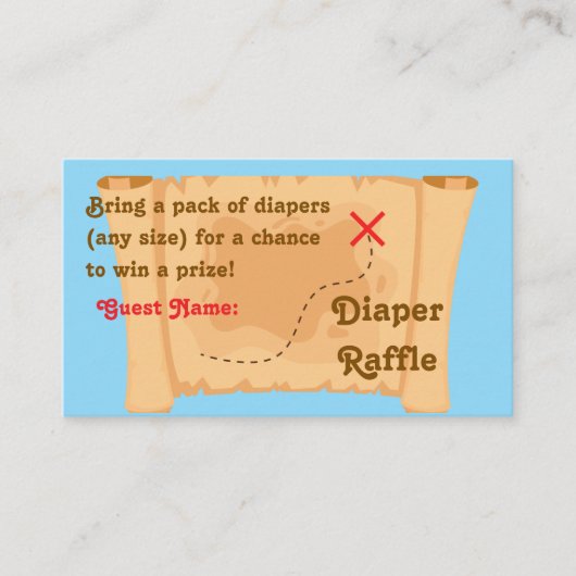 Cartes à roulettes de pirate (Devant)