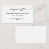 Cartes à roulettes Moderne Minimaliste Simple (Devant / Derrière)