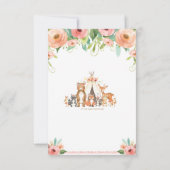 Cartes à rousseur à couches florales pour animaux  (Dos)