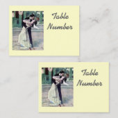 Cartes à thème Mariage des années 1920 (Devant / Derrière)