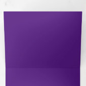 Cartes à trois volets | Perle et semi-brillant (Intérieur en premier)