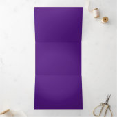 Cartes à trois volets | Perle et semi-brillant (Intérieur)