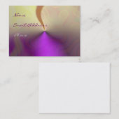 Cartes abstraites de profil d'imaginaire (Devant / Derrière)