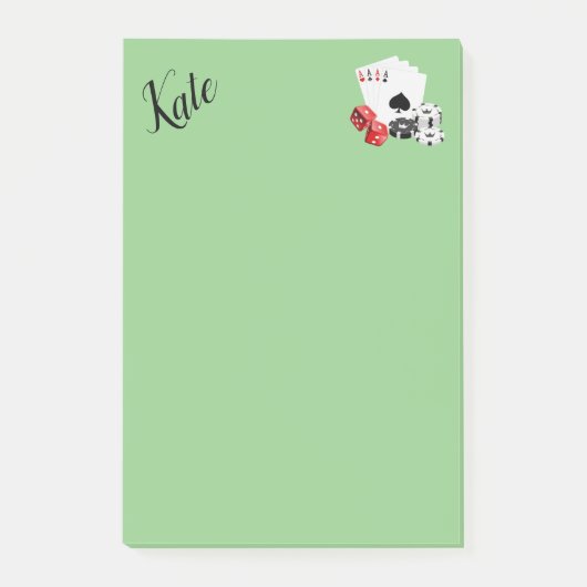 Cartes Ace Post-it (Devant)