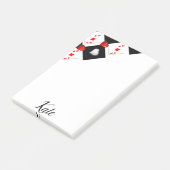 Cartes Ace Post-it Notes (Incliné)