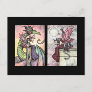 Cartes ACEO de Fairy Dragon par Molly Harrison
