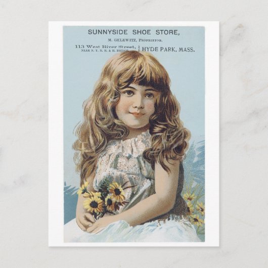 Cartes, affiches de cartes de commerce Vintages (Devant)