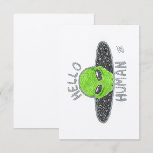 Cartes Aliens (Devant / Derrière)