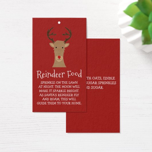 Cartes alimentaires Reindeer (Bureau)