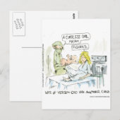 Cartes amusantes pour bébé sans fil Tee - shirts M (Devant / Derrière)