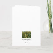 Cartes animales, ours blanc (Dos)