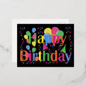 cartes anniversaires de enfants ou invitations peu (Recto/Verso)