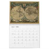 Cartes antiques du calendrier du monde (Mar 2026)
