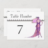 Cartes Art Déco 1920 (Devant / Derrière)