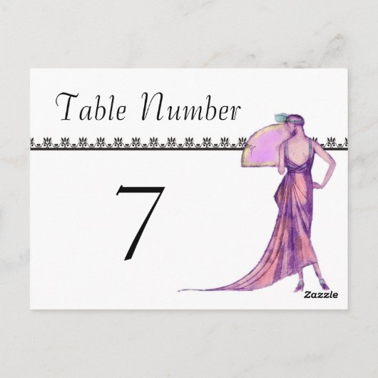 Cartes Art Déco 1920 (Dos)