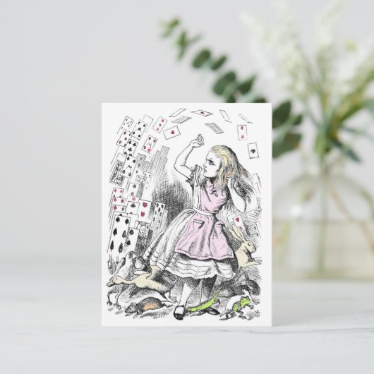 Cartes attaquant Alice (Debout devant)