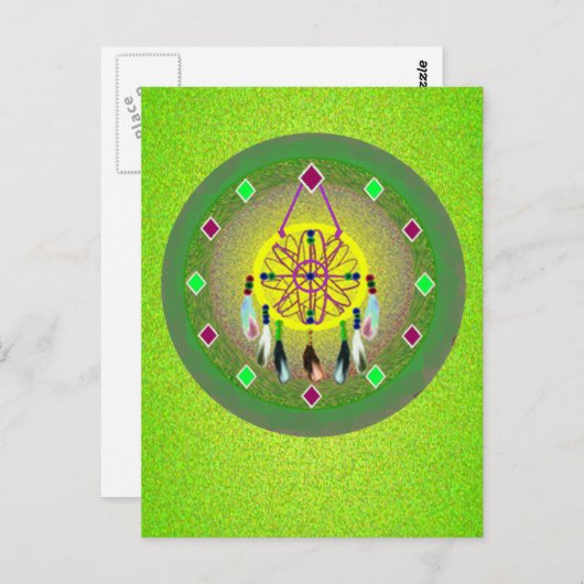 Cartes attrape-rêves (Devant / Derrière)