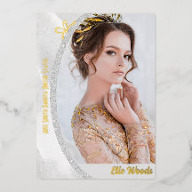 Cartes auto-graphes marbrées Ice Foil
