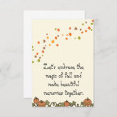 Cartes Automautomne (Devant / Derrière)