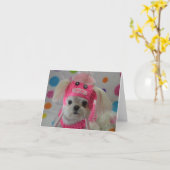 Cartes Ava Note pour l'hiver (Fleur jaune)