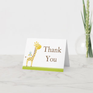Cartes baby shower Merci