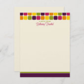 Cartes Bethenny Frankel Custom Flat Note (Devant / Derrière)