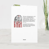 Cartes BINDI CHOWLIDAY (Dos)