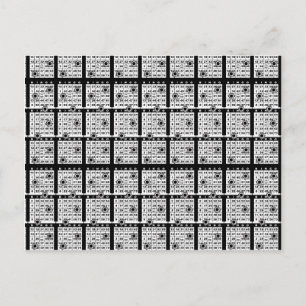 Cartes Bingo Noires