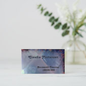 Cartes Biz Mère de Pearl Effect (Debout devant)