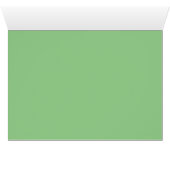 Cartes blanches Pointe Polka (Vert Sage et Rose Pa (Intérieur Horizontal (Bas))