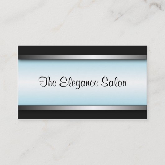 Cartes bleues de rendez-vous d'initiés (Devant)