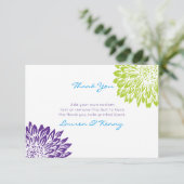 Cartes bleues, vertes, pourpres de Merci de mamans (Debout devant)