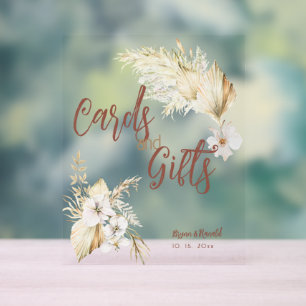 Cartes Boho, cadeaux et bouquets