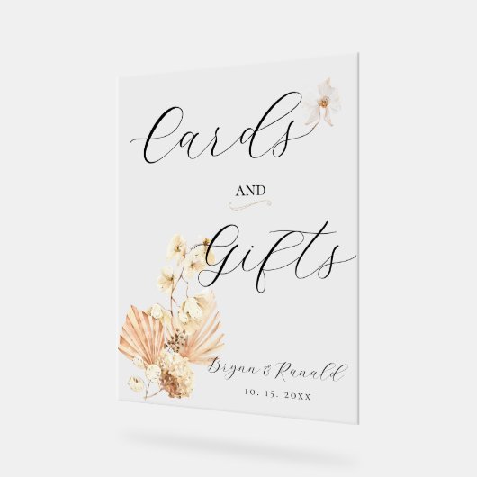 Cartes Boho, cadeaux et bouquets (Angle)