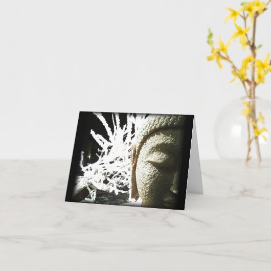 Cartes Bouddhaliques (Fleur jaune)