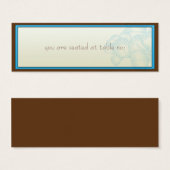 Cartes Brown Aqua (Devant & derrière)